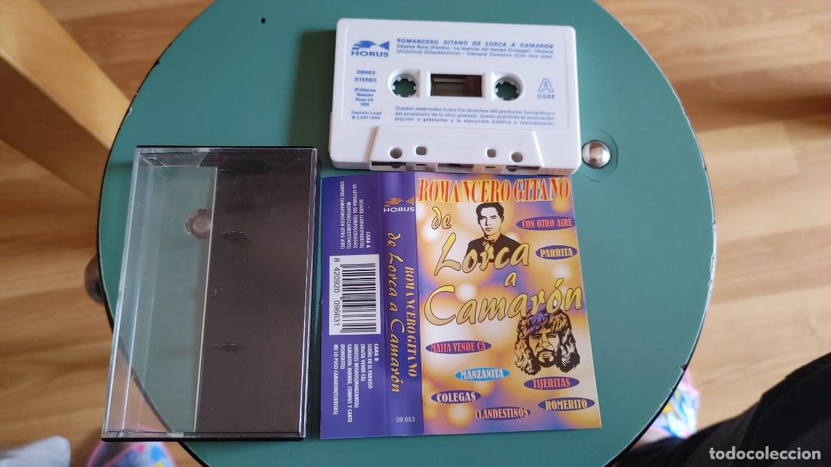 Casetes antiguos: ROMANCERO GITANO-CASETE DE LORCA A CAMARON - Foto 1