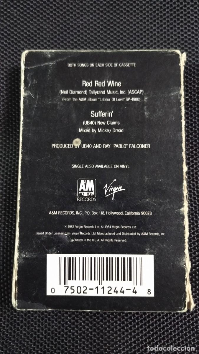 Casetes antiguos: Casete UB40 - Red red wine. - Foto 2