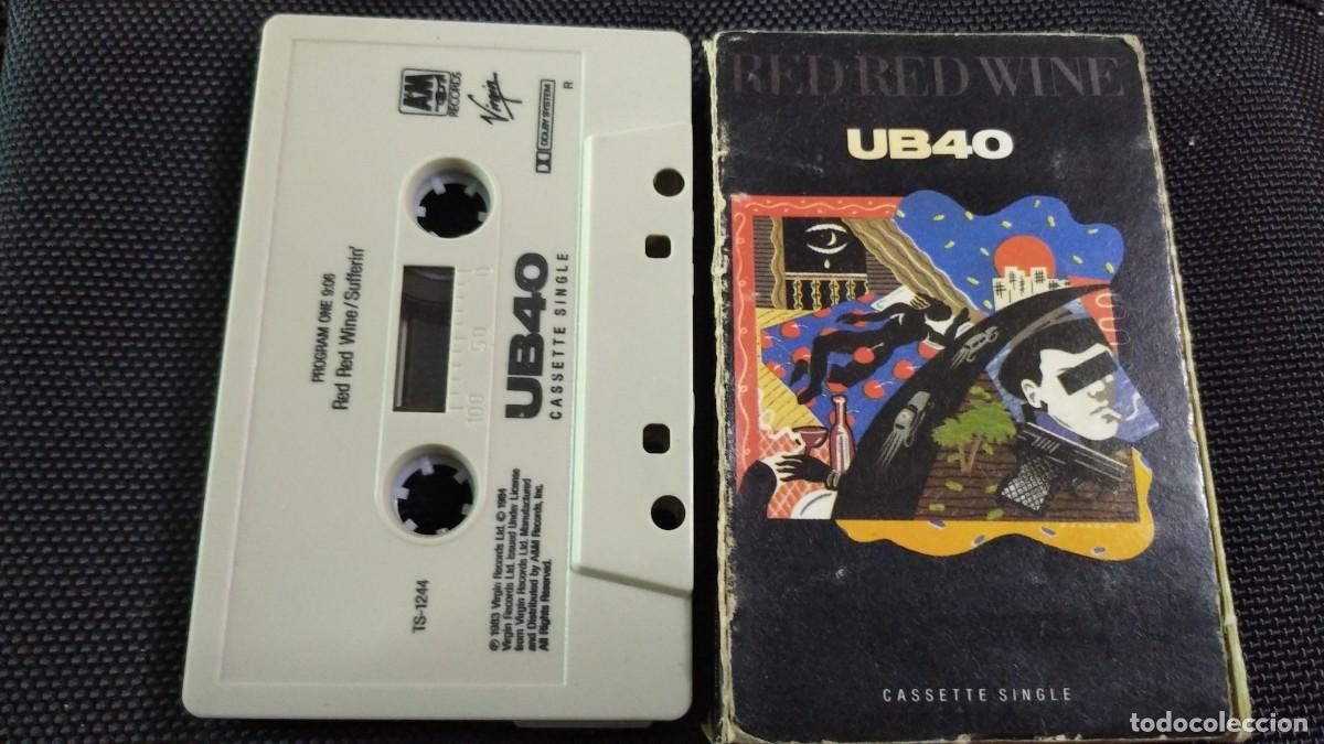 Casetes antiguos: Casete UB40 - Red red wine. - Foto 3