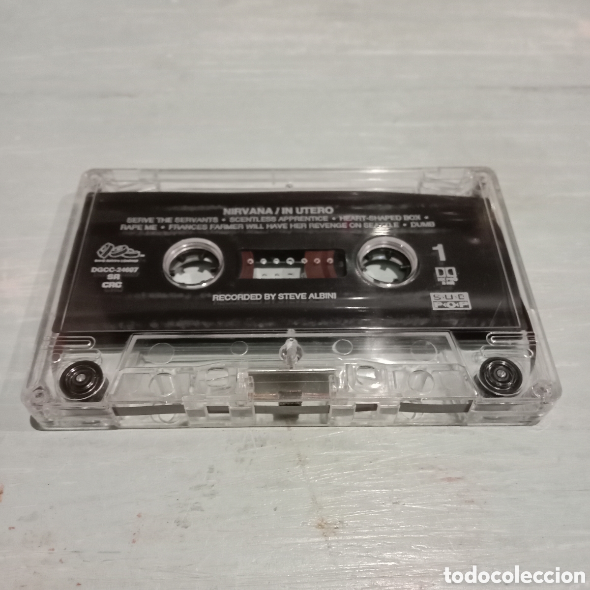 Casetes antiguos: NIRVANA - IN UTERO - CASSETTE - Foto 4