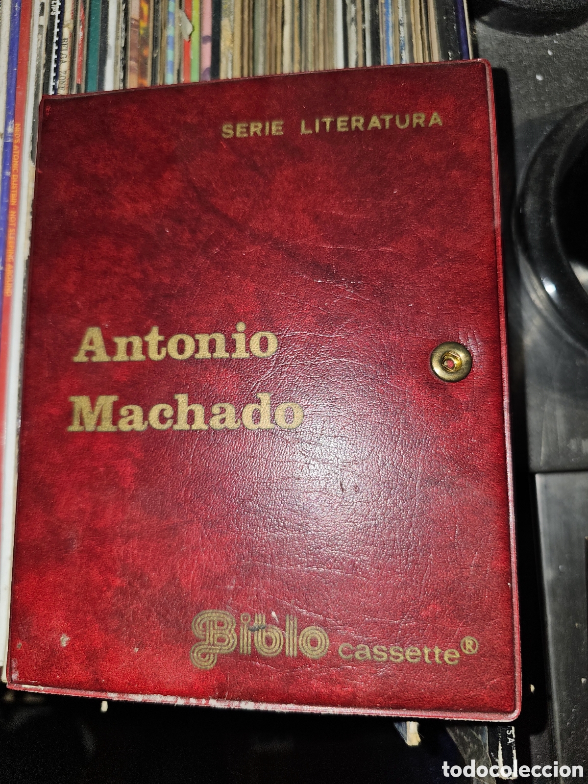 Casetes antiguos: Biblioteca casete de Antonio Machado - Foto 1
