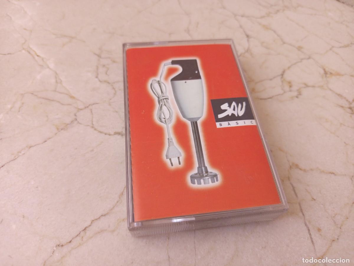 Casetes antiguos: Antic cassette Basic de Sau. Musica en Catalan - Foto 1