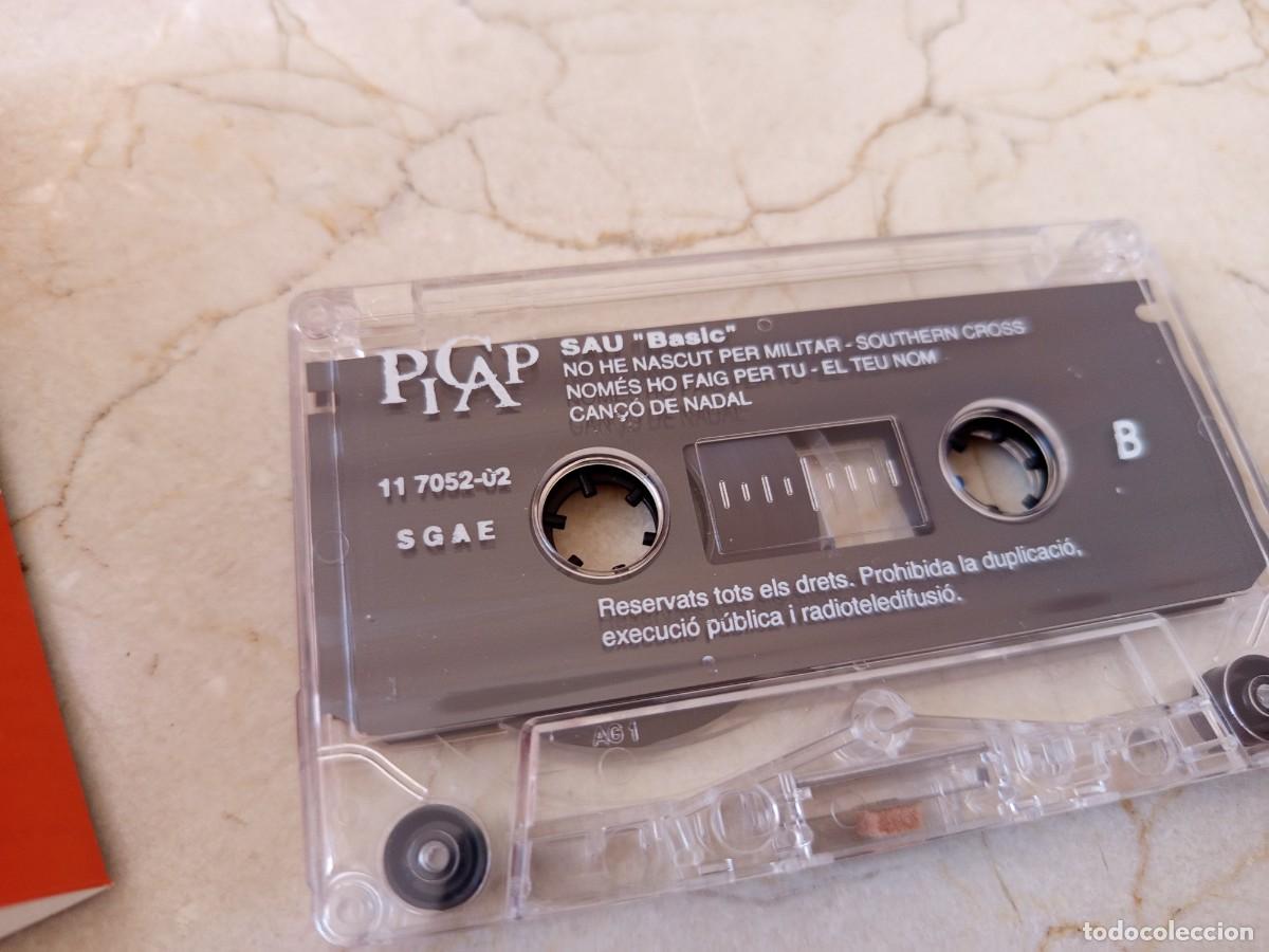 Casetes antiguos: Antic cassette Basic de Sau. Musica en Catalan - Foto 3