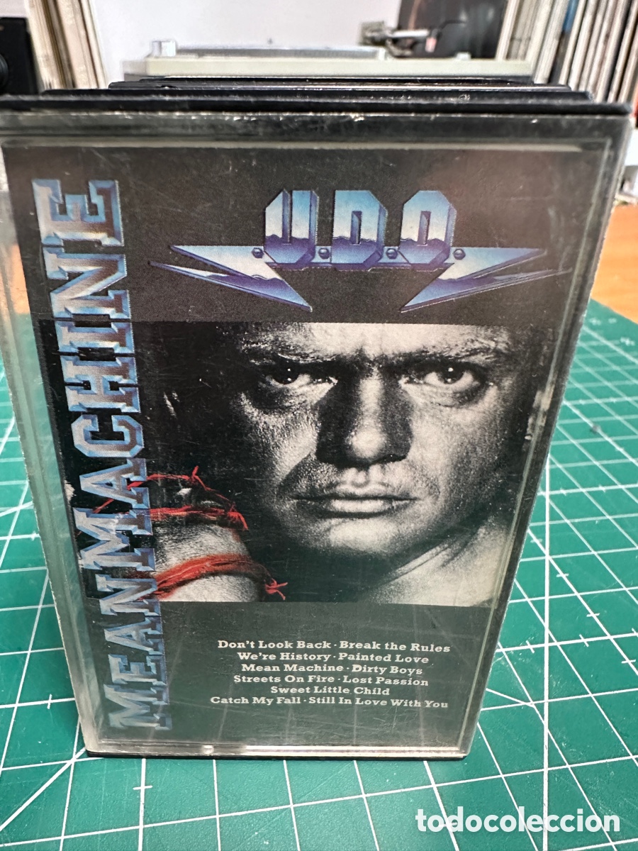 Casetes antiguos: U.D.O. - Mean Machine (Cassette) - Foto 1