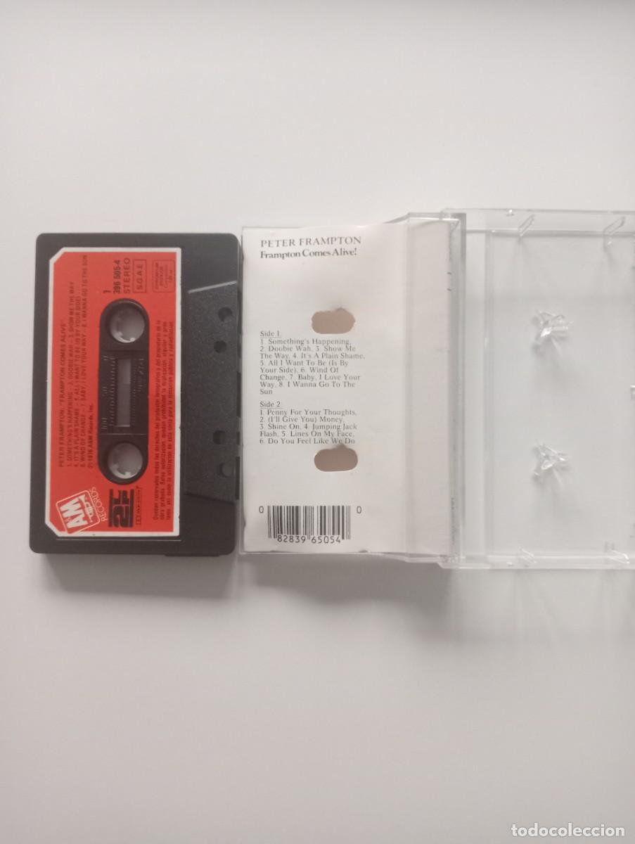 Casetes antiguos: Peter Frampton - Frampton Comes Alive! (Cass, Album, RE) 1986 - Foto 2