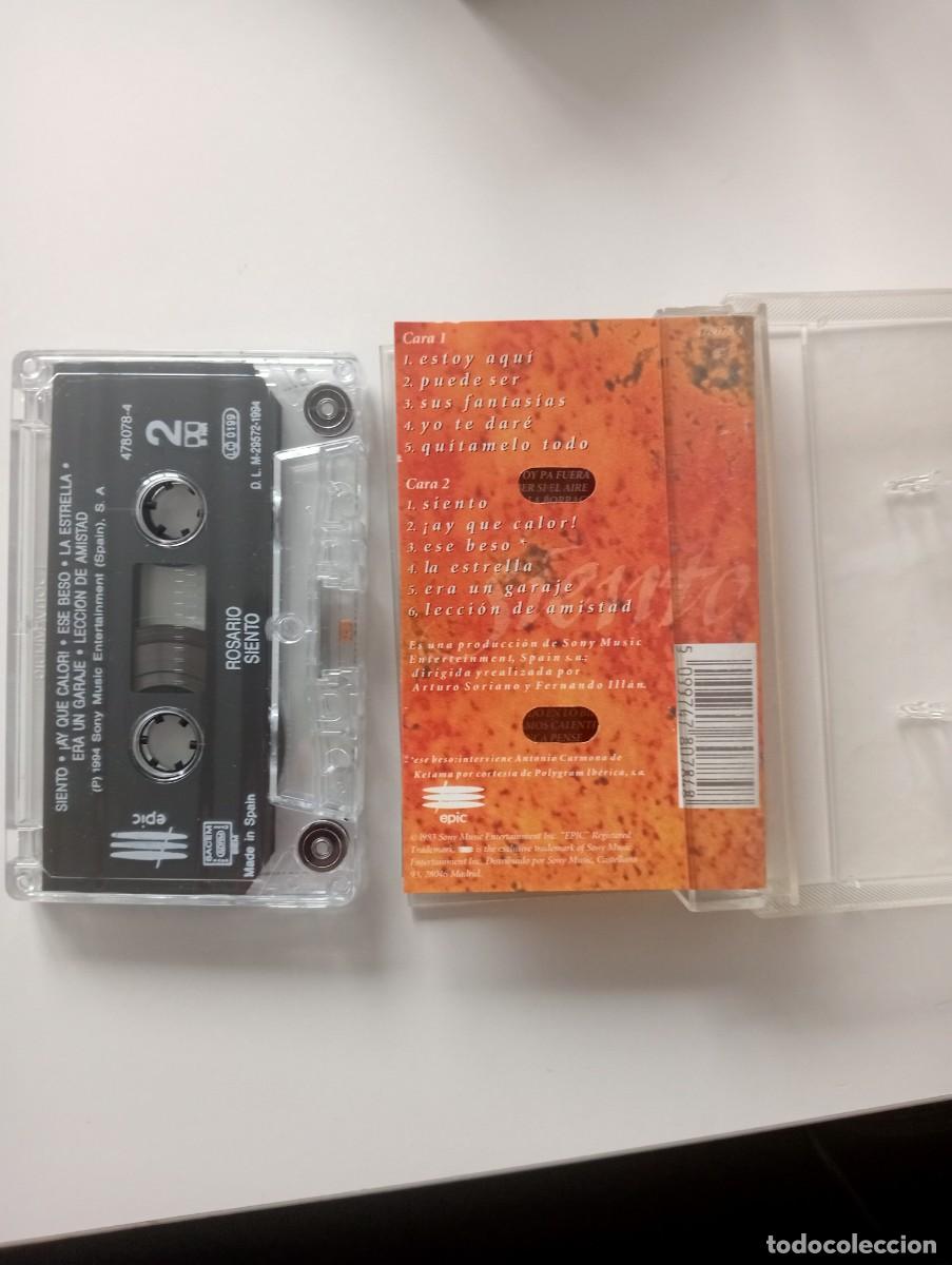 Casetes antiguos: Rosario - Siento (Cass) 1994 - Foto 2