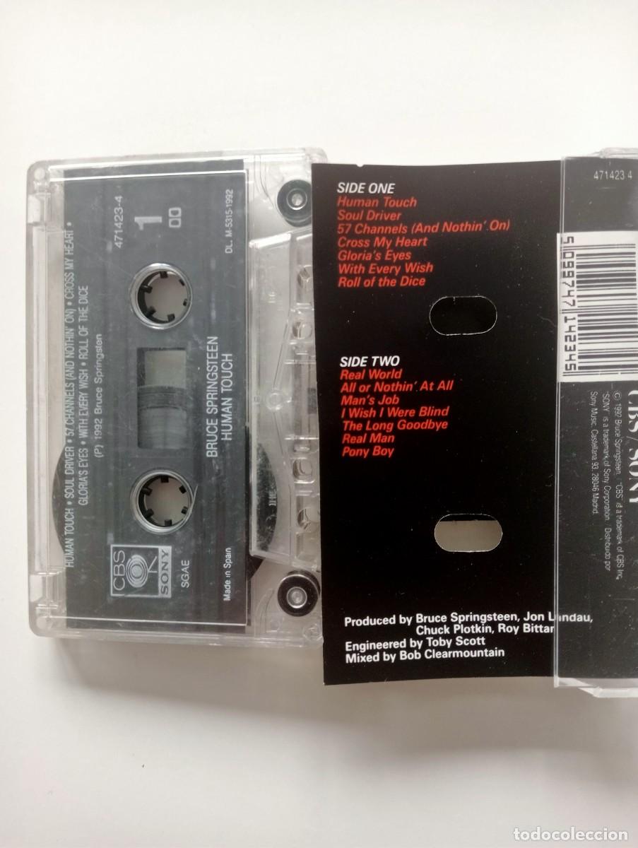 Casetes antiguos: Bruce Springsteen - Human Touch (Cass, Album) 1992 - Foto 2