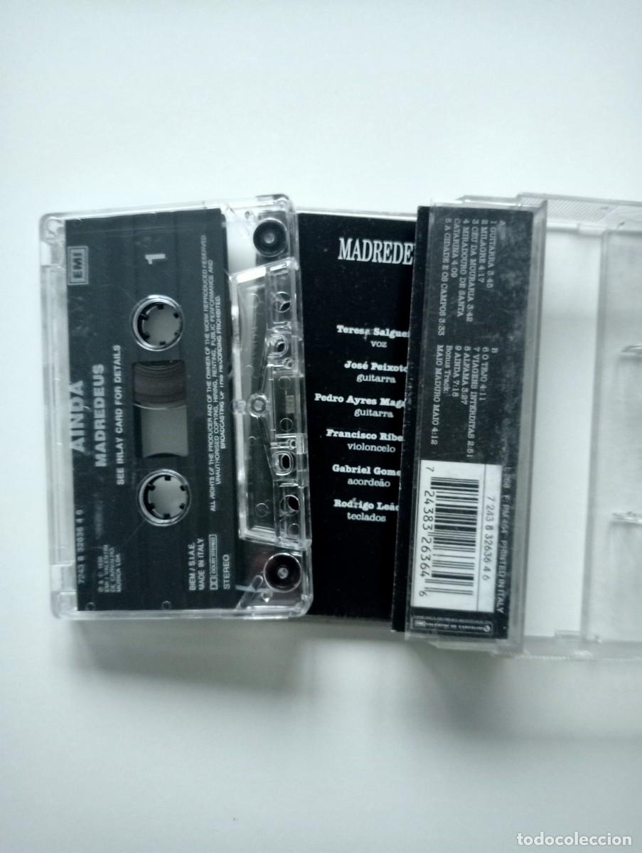 Casetes antiguos: Madredeus - Ainda (Cass, Album) 1995 - Foto 2
