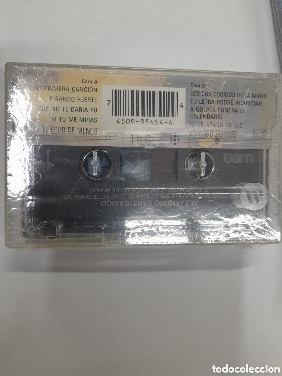 Casetes antiguos: ALEJANDRO SANZ. B&Aacute;SICO. - Foto 2