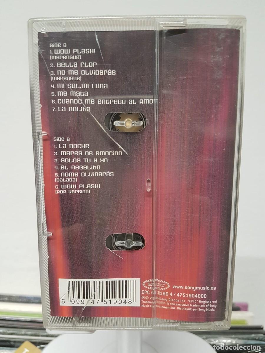 Casetes antiguos: Elvis Crespo - Wow Flash! (Cassette) - Foto 2