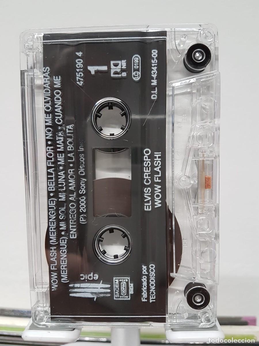 Casetes antiguos: Elvis Crespo - Wow Flash! (Cassette) - Foto 4
