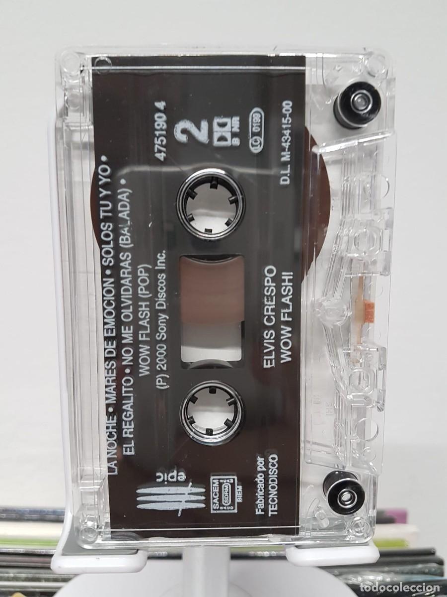 Casetes antiguos: Elvis Crespo - Wow Flash! (Cassette) - Foto 5