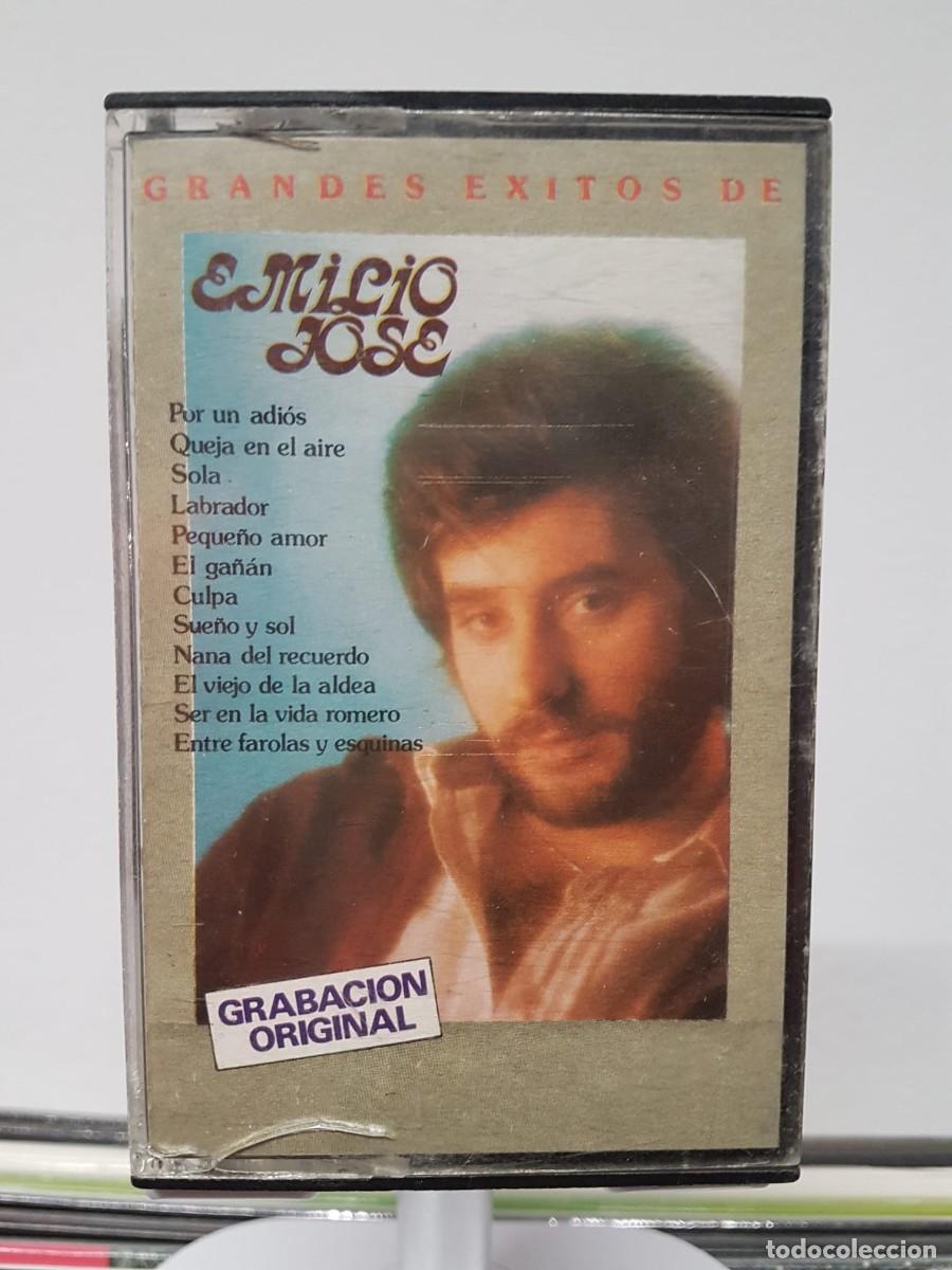 Casetes antiguos: Emilio Jos&eacute; - Grandes &Eacute;xitos (Cassette) - Foto 1