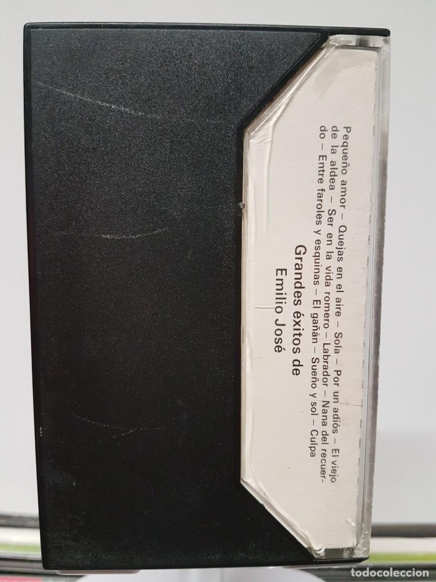 Casetes antiguos: Emilio Jos&eacute; - Grandes &Eacute;xitos (Cassette) - Foto 2