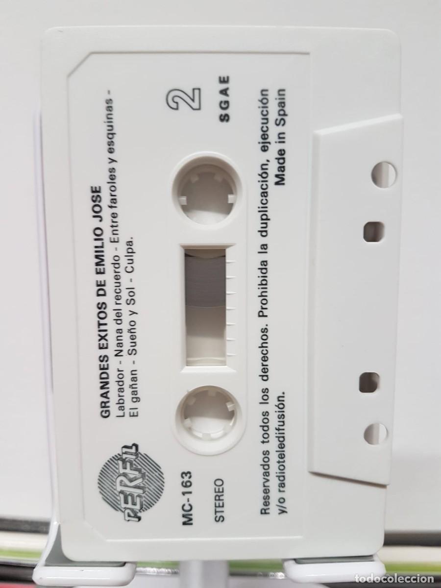 Casetes antiguos: Emilio Jos&eacute; - Grandes &Eacute;xitos (Cassette) - Foto 5