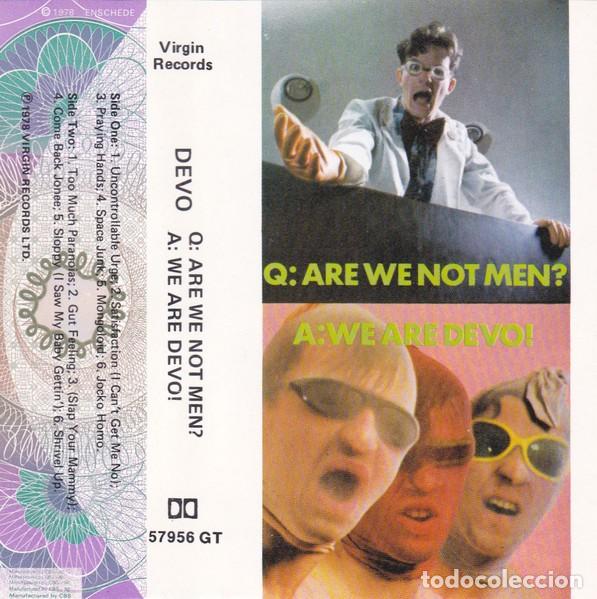 Casetes antiguos: Devo - Q: Are We Not Men? A: We Are Devo! - Foto 1