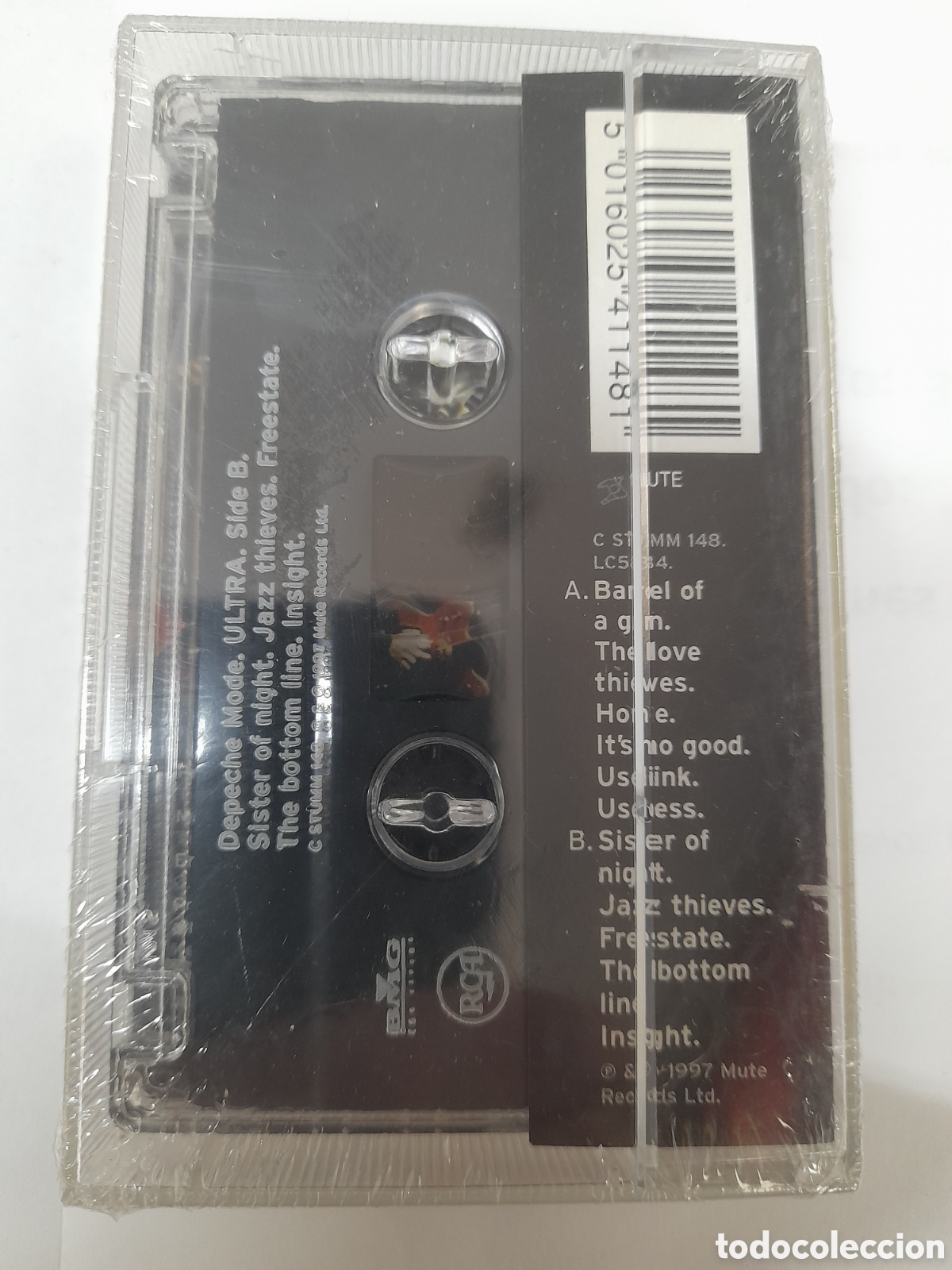 Casetes antiguos: DEPECHE MODE. ULTRA. - Foto 2
