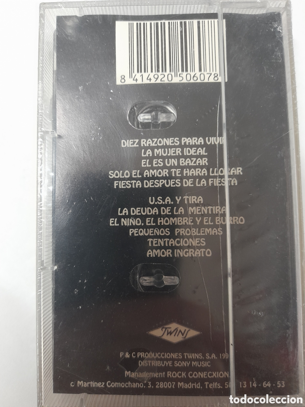 Casetes antiguos: DANZA INVISIBLE. BAZAR. - Foto 2