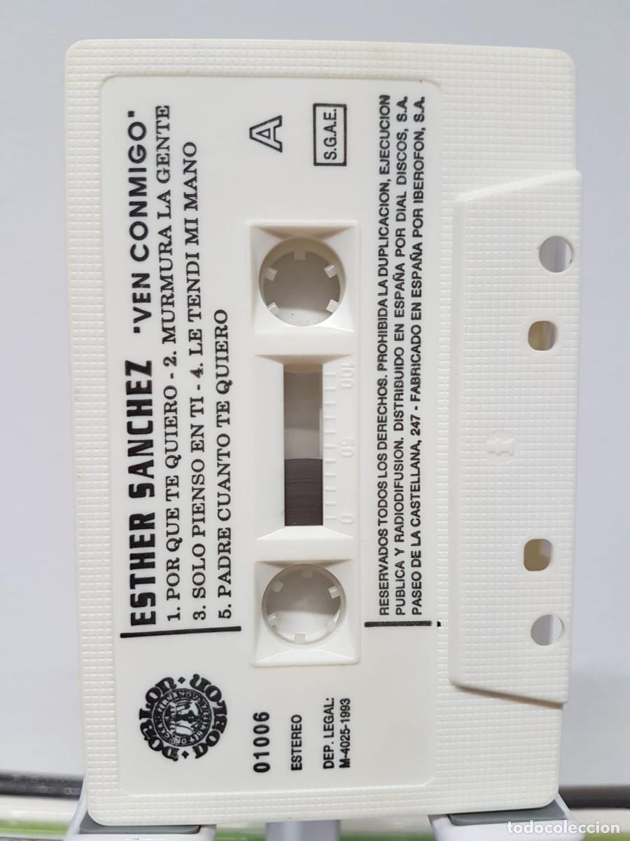 Casetes antiguos: Esther Sanchez - Ven Conmigo (Cassette) - Foto 4