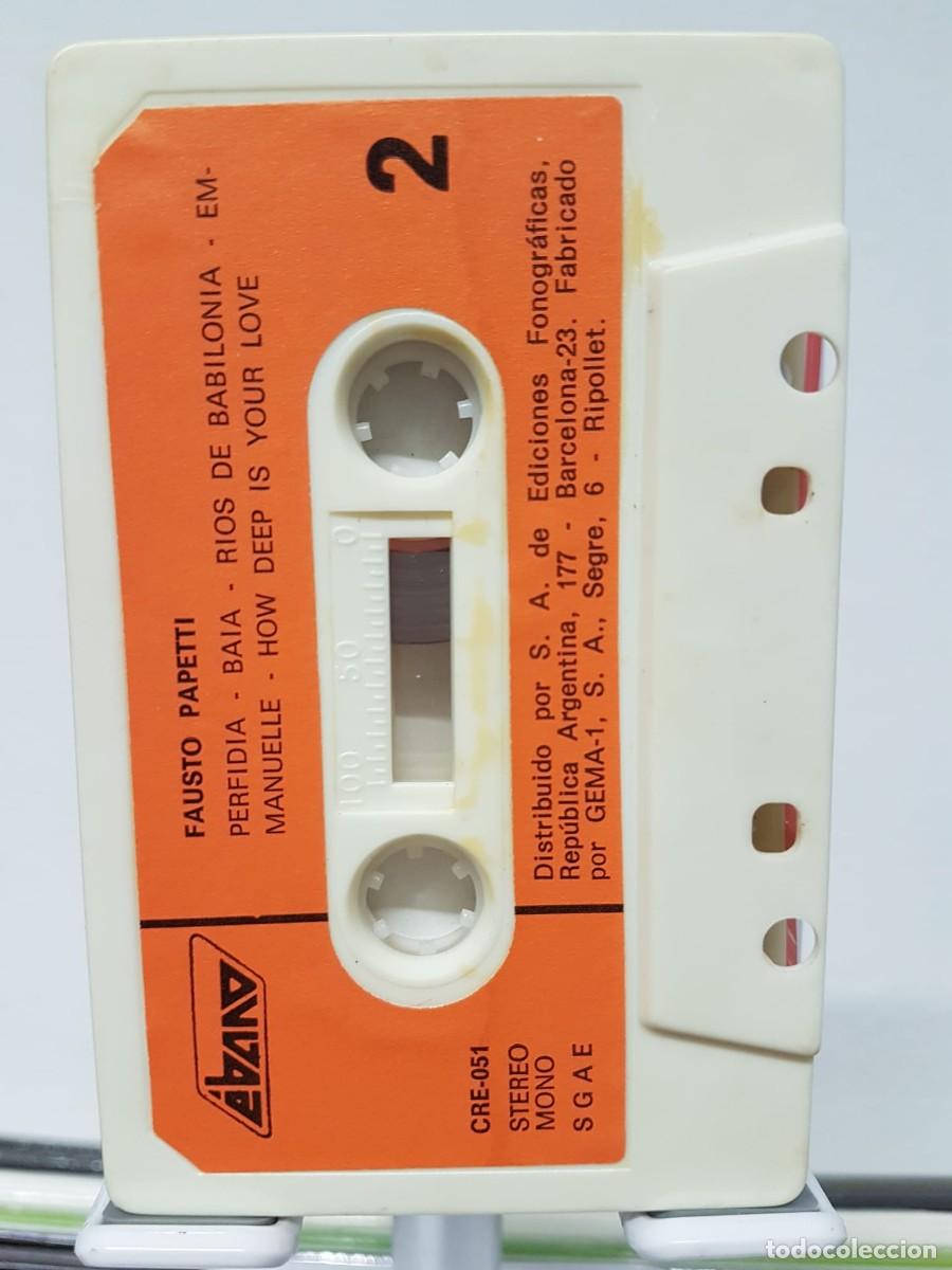 Casetes antiguos: Fausto Papetti (Cassette) - Foto 5
