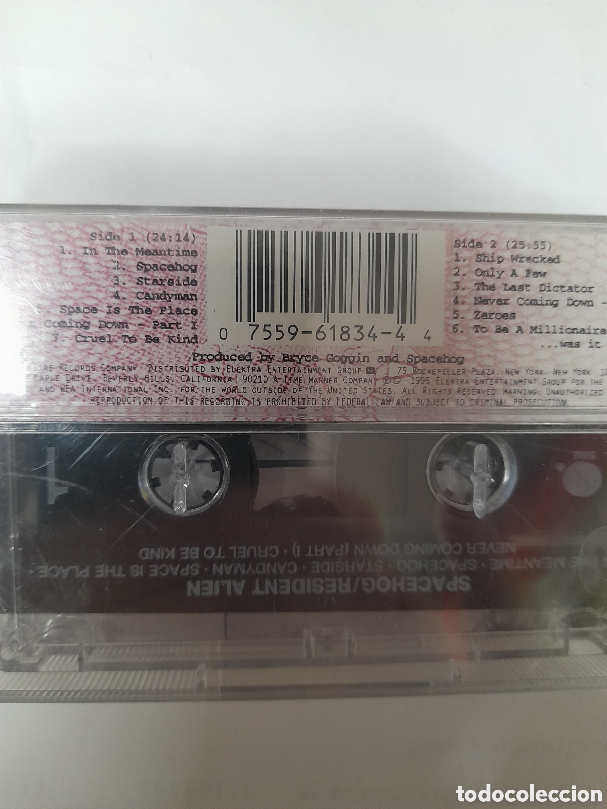 Casetes antiguos: SPACEHOG. RESUDENT ALIEN. - Foto 3