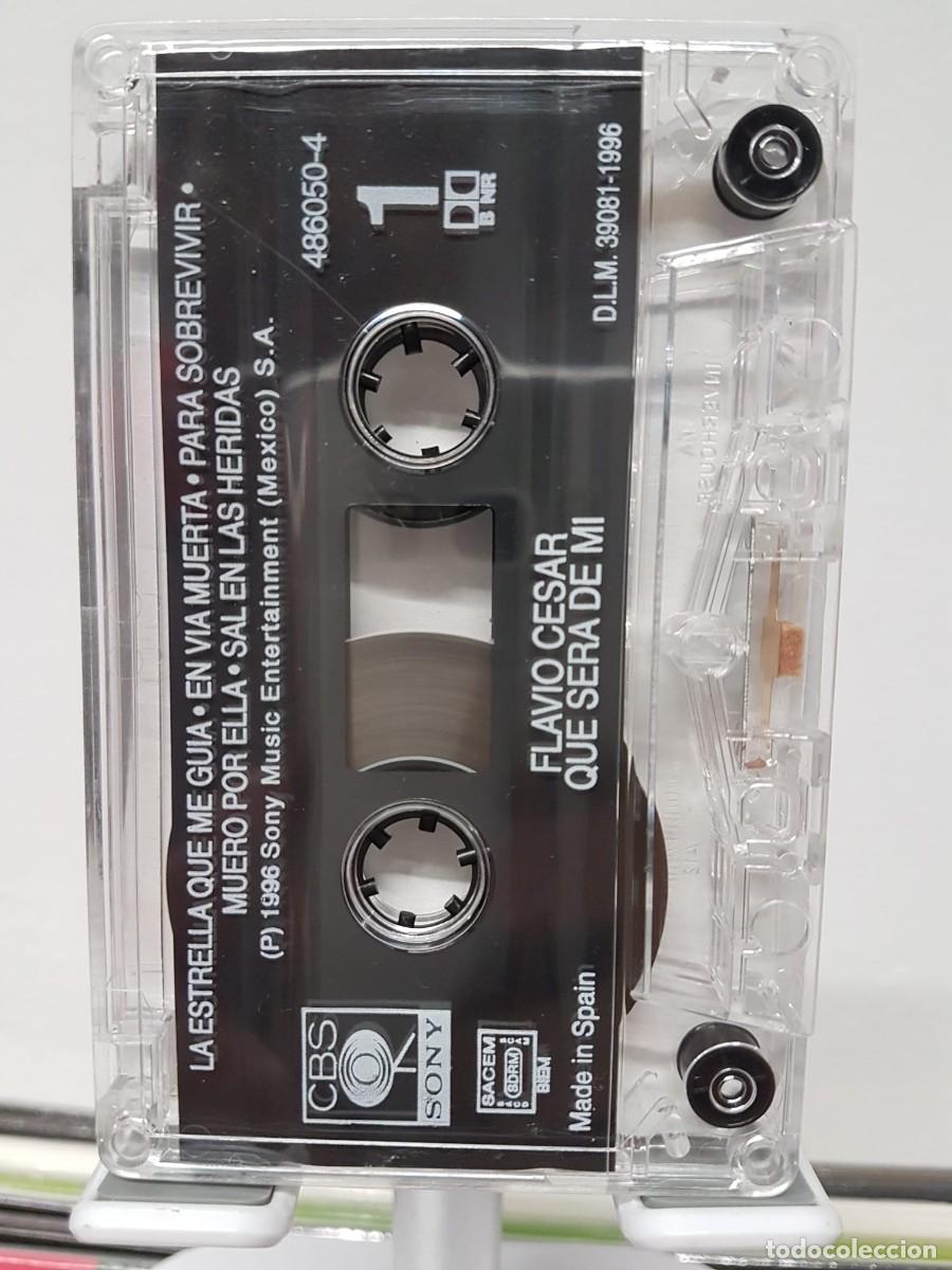 Casetes antiguos: Flavio Cesar - Que Ser&aacute; de M&iacute; (Cassette) - Foto 4