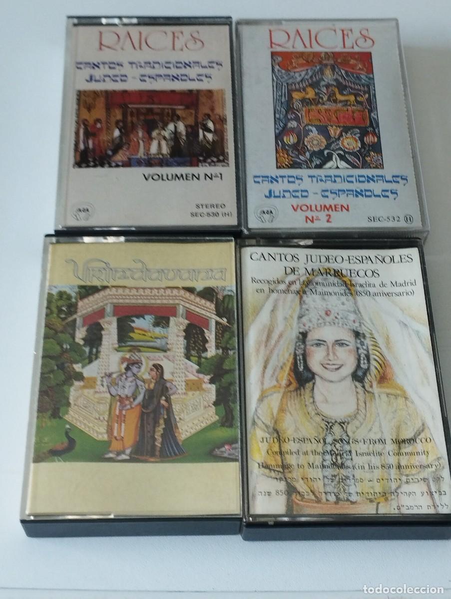 Casetes antiguos: 4 CASETES DE VARIOS TEMAS - Foto 1