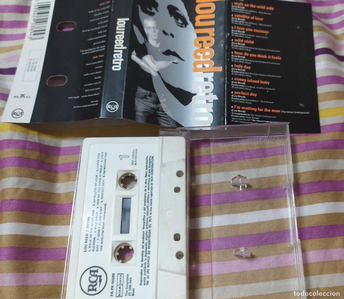 Casetes antiguos: cinta casette: Lou Reed- Retro - Foto 1