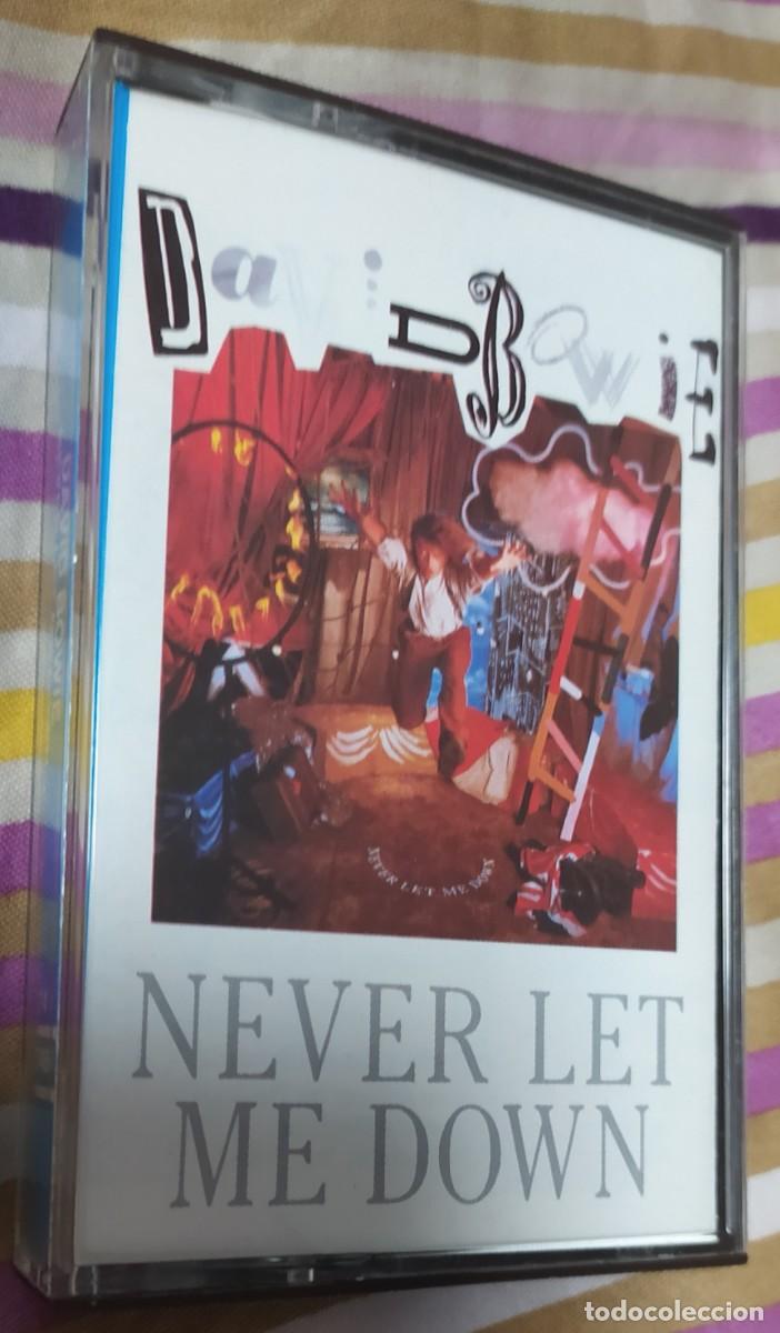 Casetes antiguos: cinta casette: David Bowie. Never let me down - Foto 1