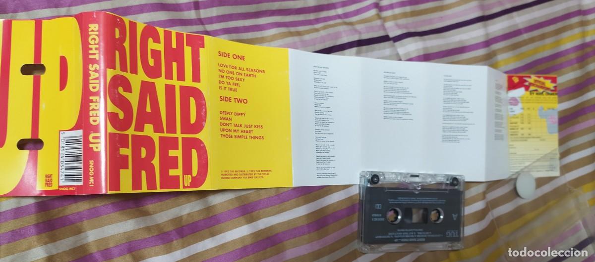 Casetes antiguos: cinta casette: Right said Fred- UP - Foto 2