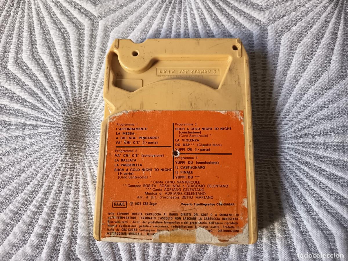 Casetes antiguos: Adriano Celentano &ndash; Yuppi Du. 8 track - Foto 2