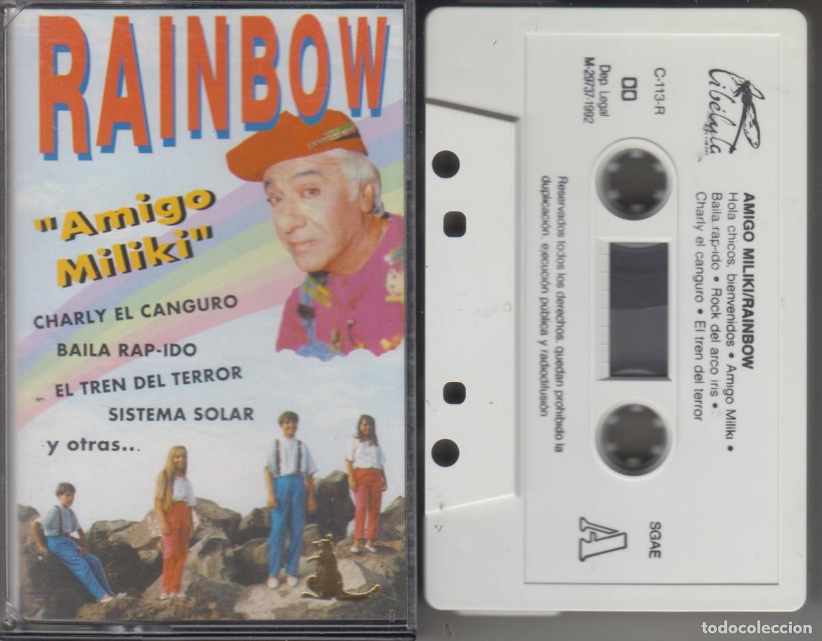 Casetes antiguos: Rainbow cassette Amigo Miliki 1992 - Foto 1