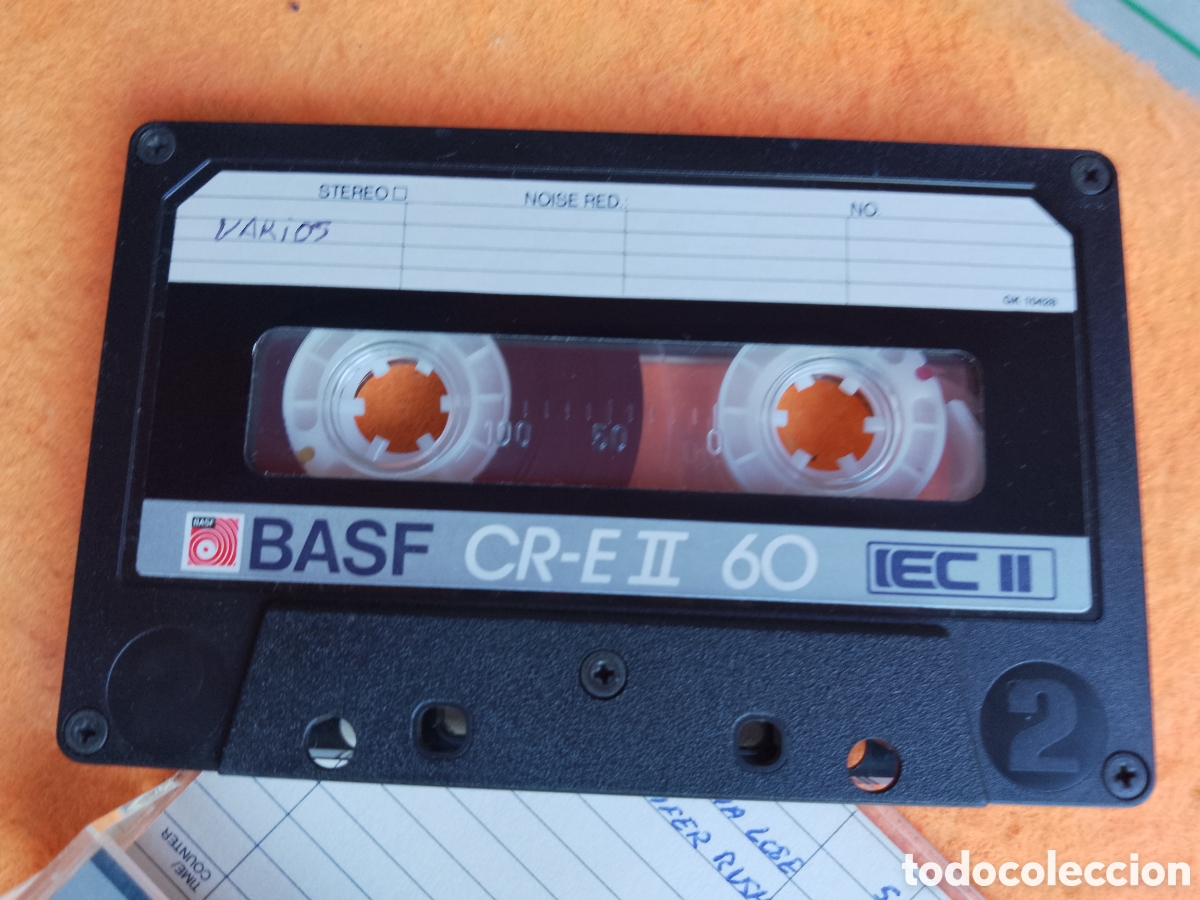 Casetes antiguos: LOTE 3 CINTAS BASF . USADAS - Foto 5