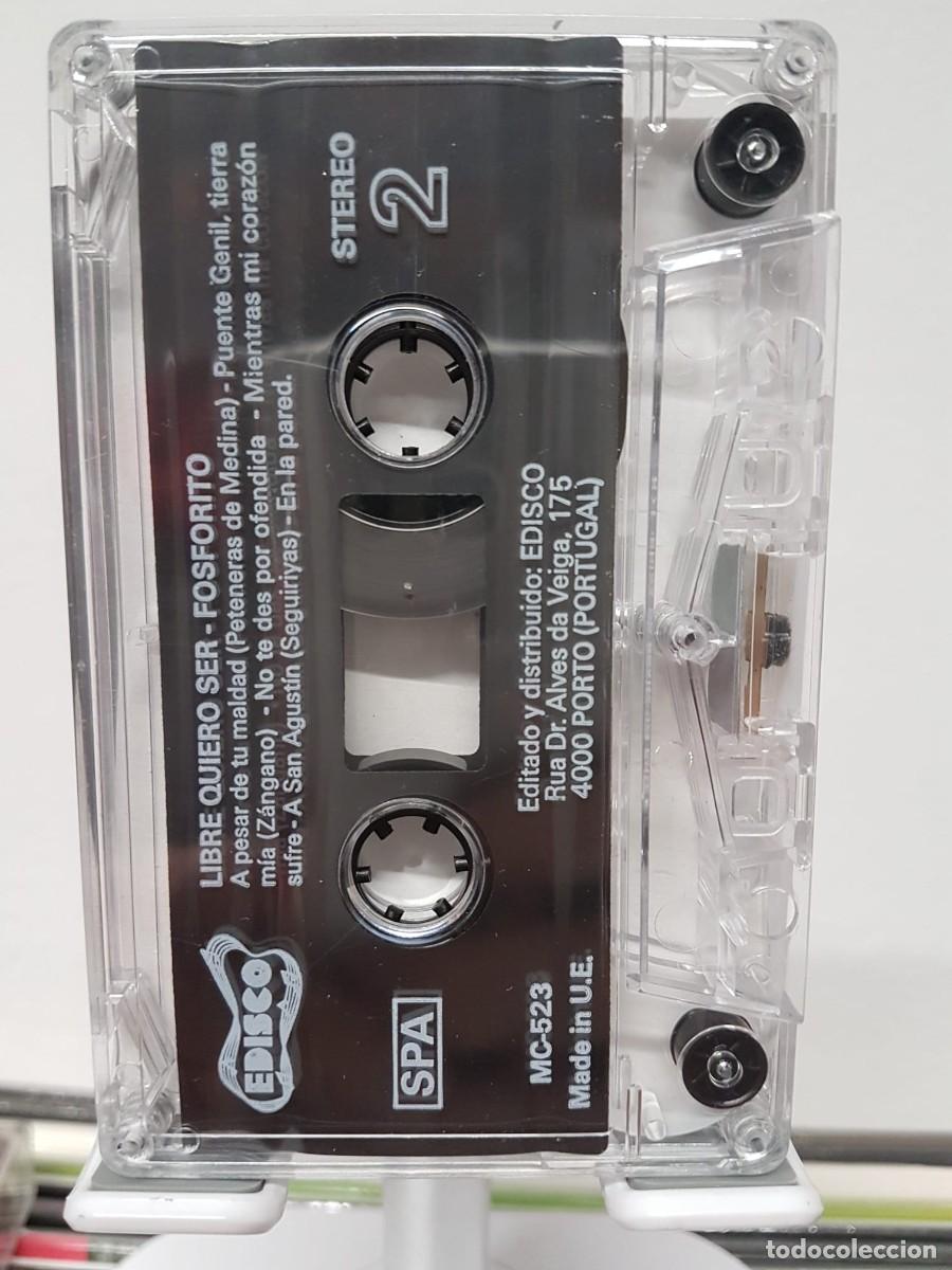 Casetes antiguos: Fosforito - Libre Quiero Ser (Cassette) - Foto 5