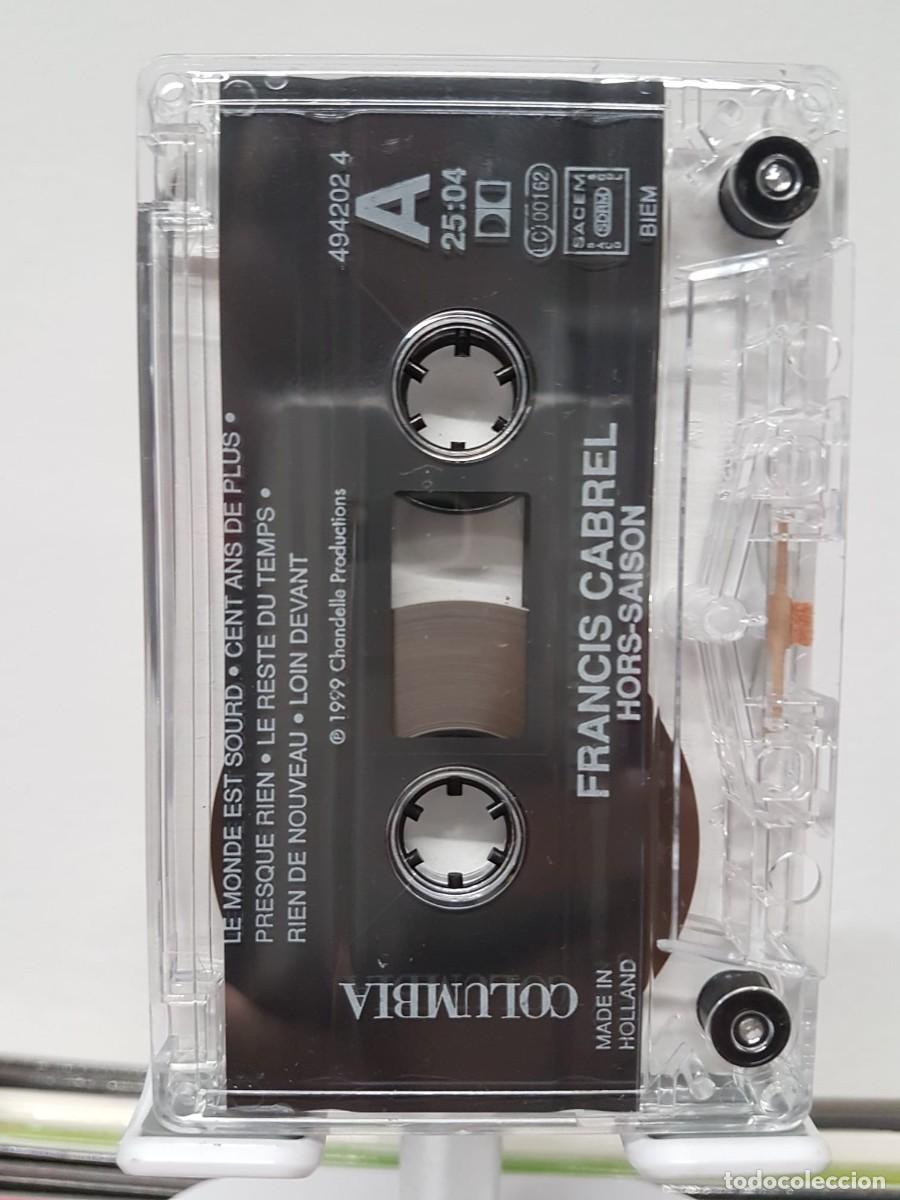 Casetes antiguos: Francis Cabrel - Hors-Saison (Cassette) - Foto 4