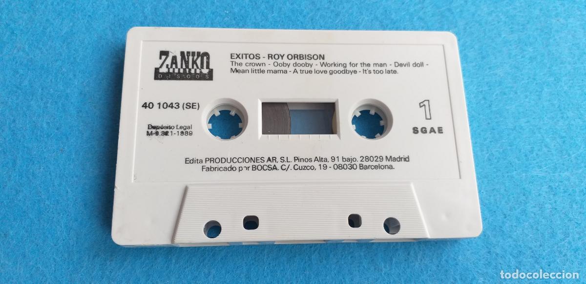 Casetes antiguos: CASETE, CASSETTE. ROY ORBISON. &Eacute;xitos. Versi&oacute;n original - Foto 3