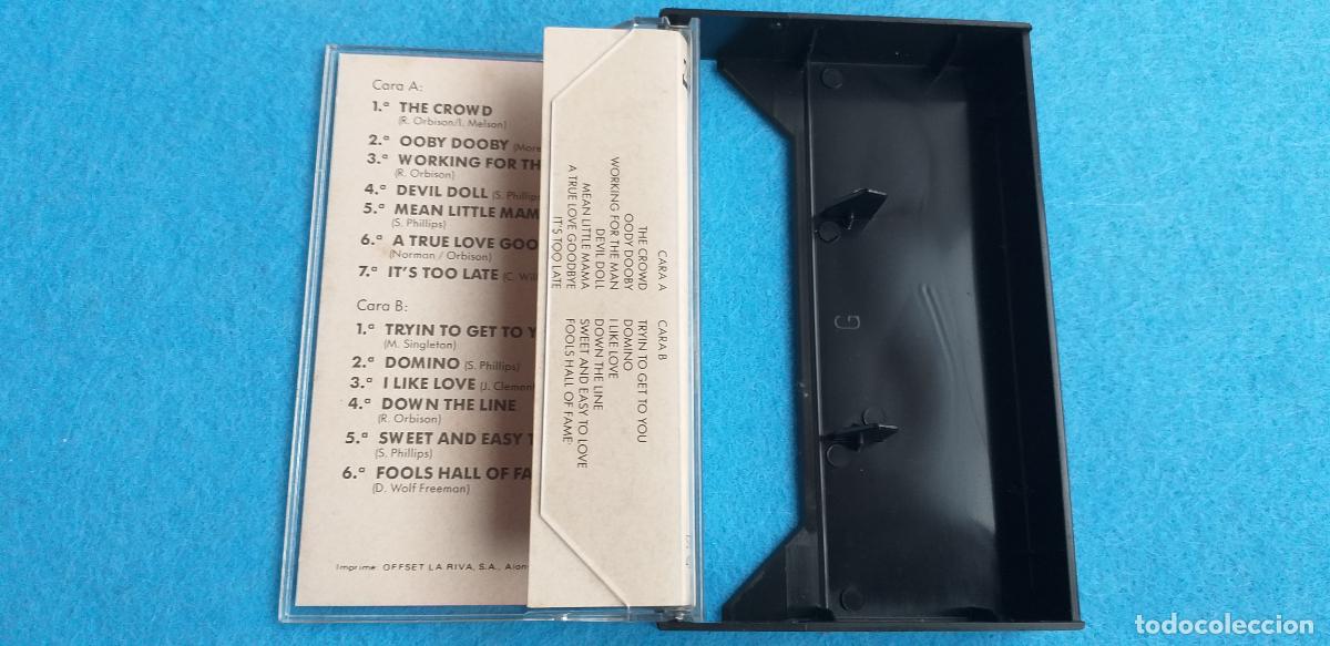 Casetes antiguos: CASETE, CASSETTE. ROY ORBISON. &Eacute;xitos. Versi&oacute;n original - Foto 6