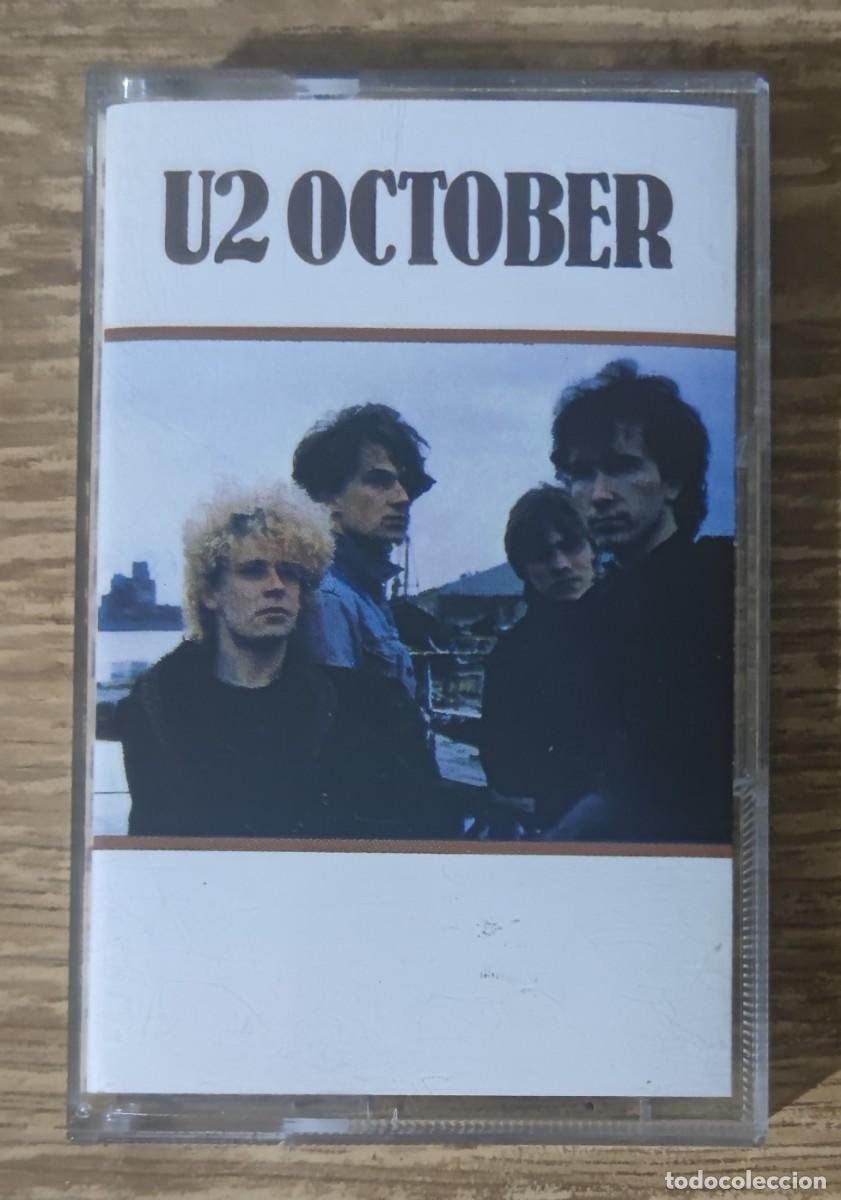 Casetes antiguos: Cassette U2 - October (1981) Edici&oacute;n UK - Foto 1
