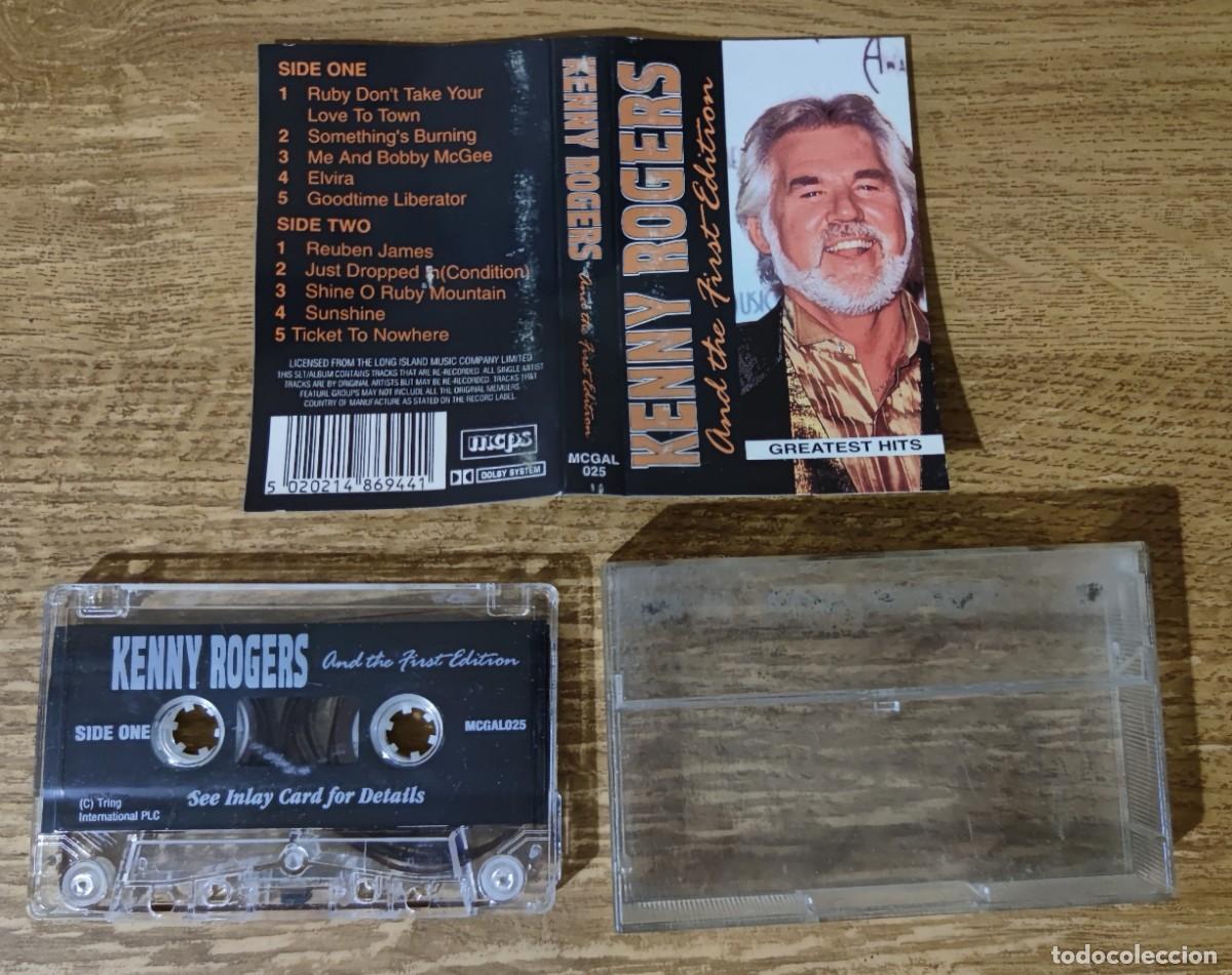 Casetes antiguos: Cassette Kenny Rogers - Greatest Hits - Foto 2