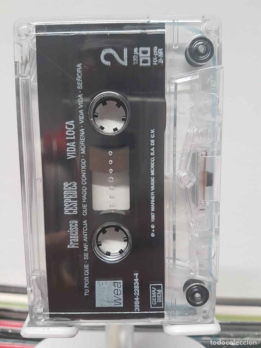Casetes antiguos: Francisco C&eacute;spedes - Vida Loca (Cassette) - Foto 5