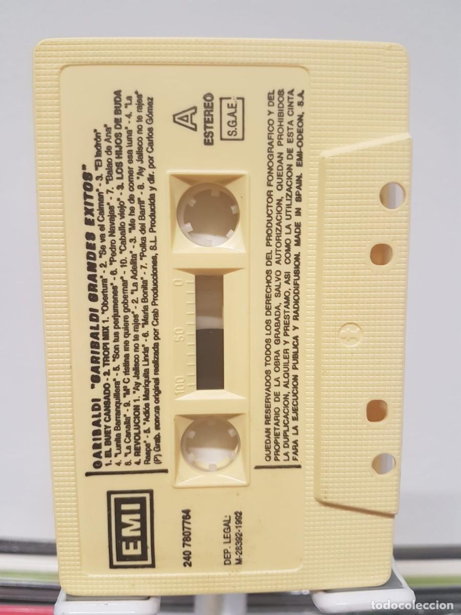 Casetes antiguos: Garibaldi - Grandes &Eacute;xitos (Cassette) - Foto 4