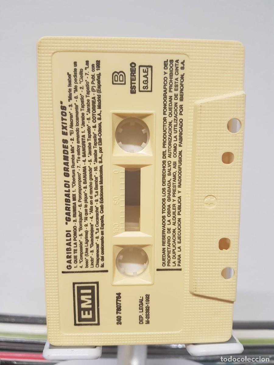 Casetes antiguos: Garibaldi - Grandes &Eacute;xitos (Cassette) - Foto 5