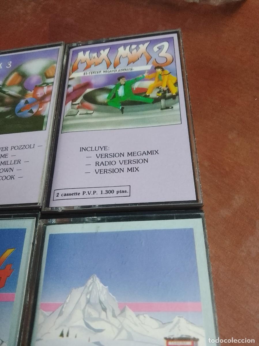 Casetes antiguos: Max mix 4 cassettes &uacute;nicos rrareza - Foto 3