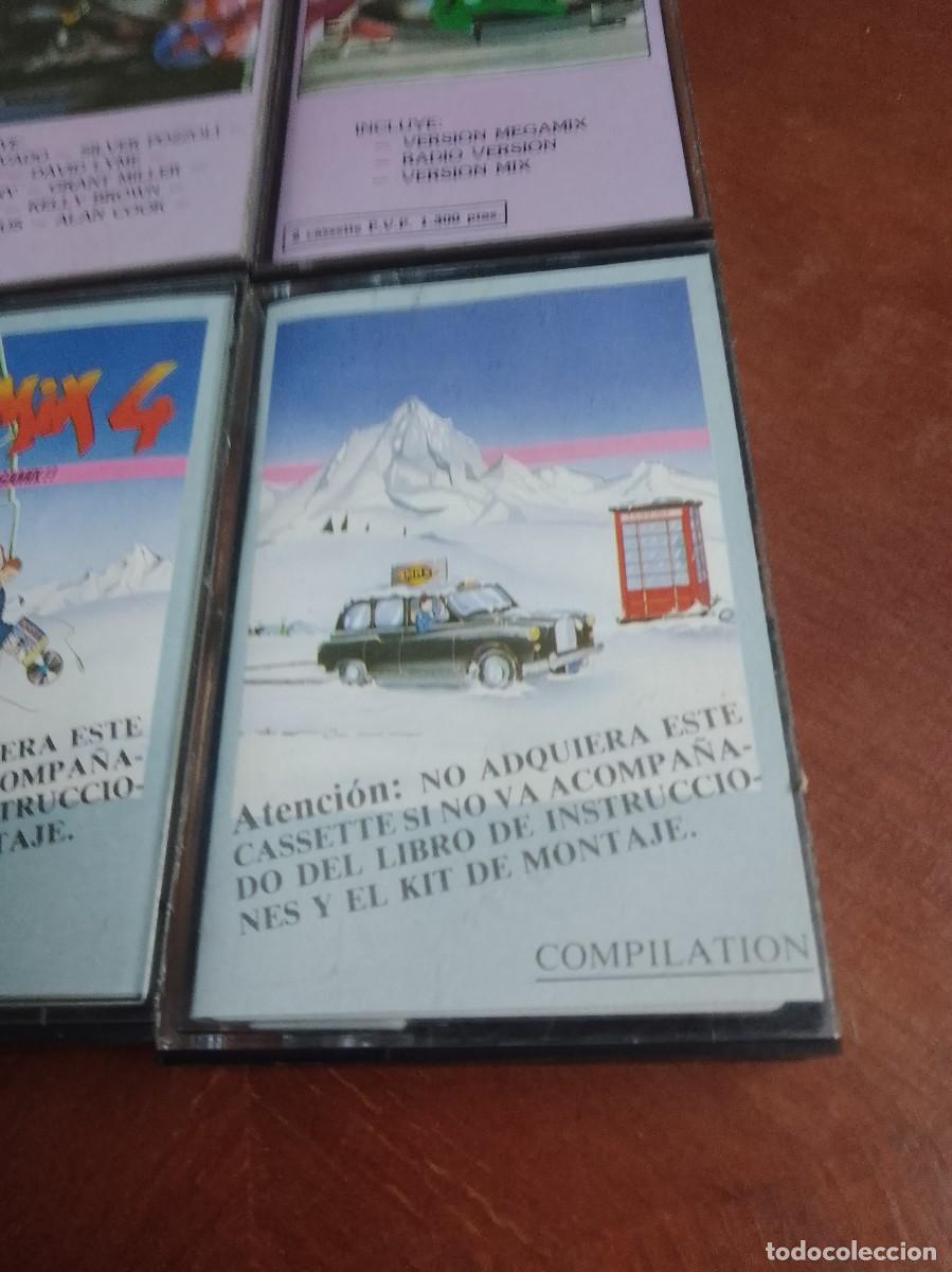 Casetes antiguos: Max mix 4 cassettes &uacute;nicos rrareza - Foto 4
