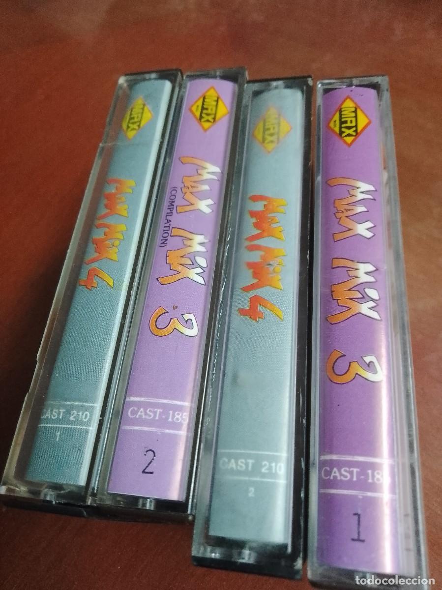 Casetes antiguos: Max mix 4 cassettes &uacute;nicos rrareza - Foto 6