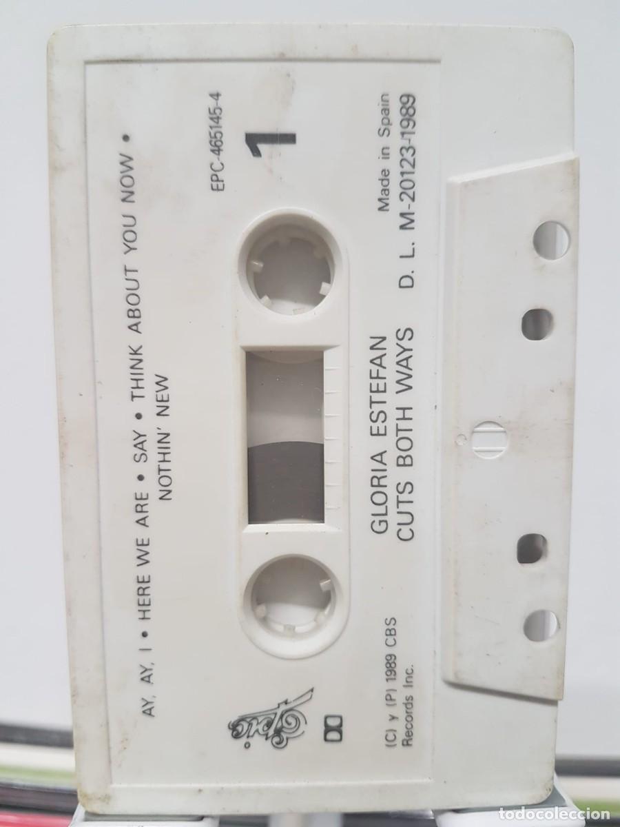 Casetes antiguos: Gloria Estefan - Cuts Both Ways (Cassette) 1 - Foto 3