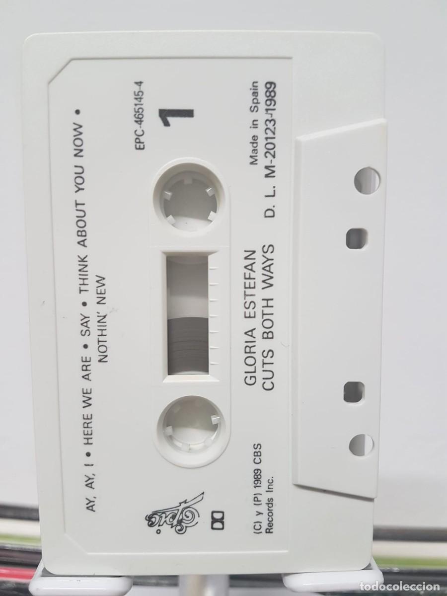 Casetes antiguos: Gloria Estefan - Cuts Both Ways (Cassette) 2 - Foto 4