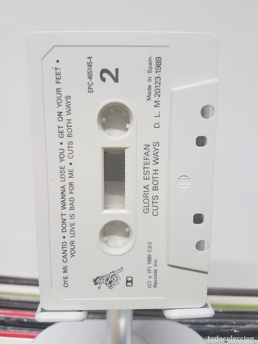 Casetes antiguos: Gloria Estefan - Cuts Both Ways (Cassette) 2 - Foto 5