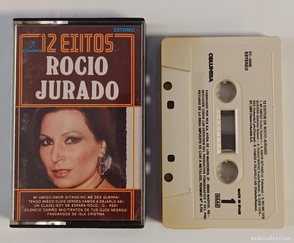 Casetes antiguos: CASSETTE CINTA 12 EXITOS ROCIO JURADO - Foto 1