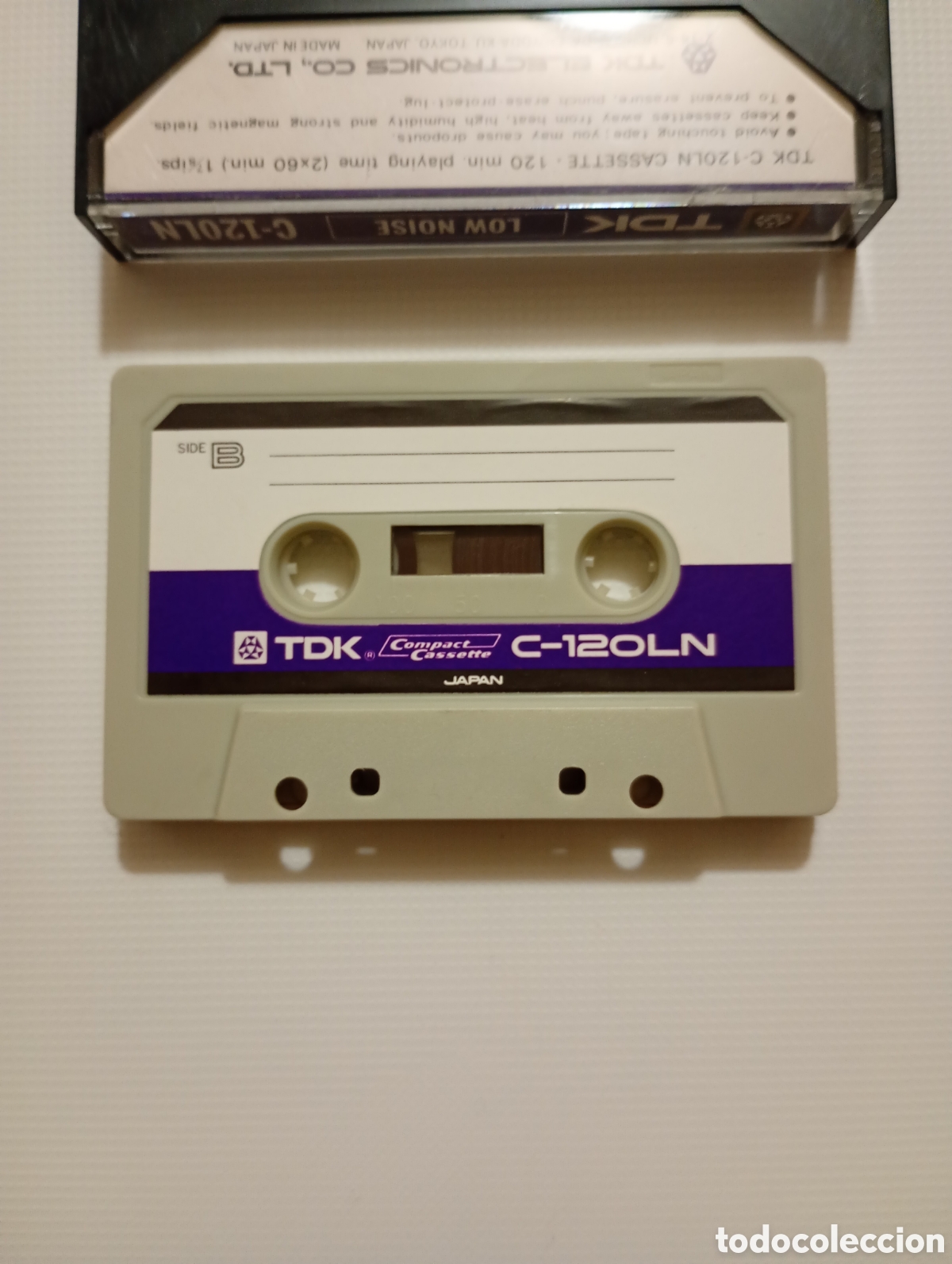 Cassette antiche: Cinta cassette TDK C 120 LN